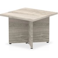 Impulse 600mm Coffee Table Grey Top Arrowhead Leg I003279