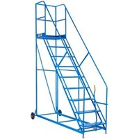 Easy Climb Steps - 600mm Platform - 5 Tread - Blue