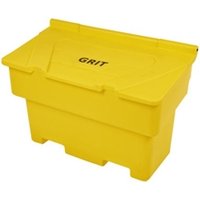 Stackable Polyethylene Grit Bin 200L Yellow GB200E