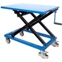 Vulcan Winch Scissor Lift Table Platform Size W x D mm 950 x 600 300kg