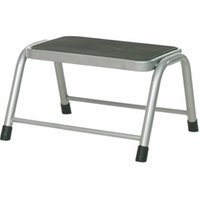 Nestable Step-up 1 Tread Tubular Steel 150kg Silver HJS01Z