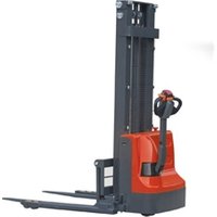 Vulcan Fully Powered Straddle Stacker; Lift Height mm 2500; Black/Red