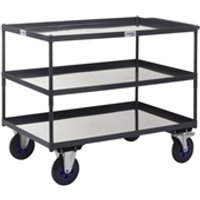 Table Top Shelf Trucks - 3 Shelf - Steel - 1000 x 700