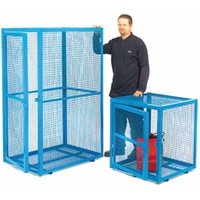 Security Cage 1630 x 1400 x 700 Double Door 500kg Blue SCB04Z