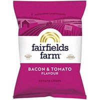 Fairfields Farm Crisps Bacon & Tomato Crisps 150g Pack of 10