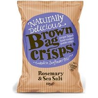 Brown Bag Crisps Rosemary and Sea Salt 150g Pack of 10