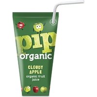24 Pack | Pip Organic Cloudy Apple Juice Carton 180ml