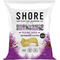24 Pack | Shore Seaweed Chips - Asian Peking 25g