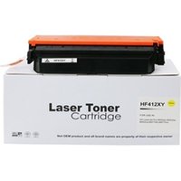 AC Compatible HP CF412X Yellow Hi Cap 412X Toner 30130459