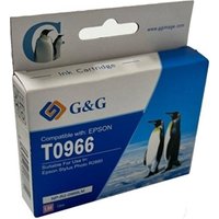G+G Compatible Epson T0966 Light Magenta C13T09664010 Inkjet