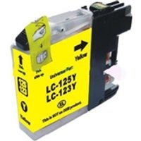 CTS Wholesale Compatible Brother LC123Y Yellow Std Cap Ink Ctg [LC123Y