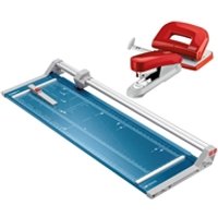 Dahle 556 A1 Professional Rotary Trimmer with Stapler Punching Set