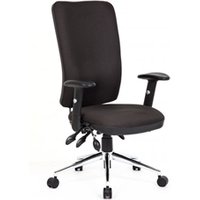 Elite Support Chiro High Back Chair Black 510x480-540x500-600mm