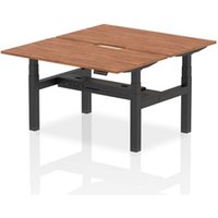 Air Back-to-Back 1400 x 800mm Height Adjustable 2 Person Office Bench
