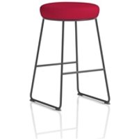 Turin Stool Black Frame Bespoke Bergamot Cherry Seat Pad Turin Stool Black Frame Bespoke Bergamot Cherry Seat Pad