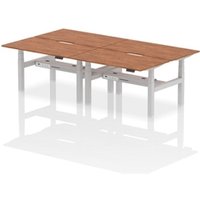 Air Back-to-Back 1400 x 800mm Height Adjustable 4 Person Office Bench