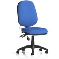 Eclipse Plus II Lever Task Operator Chair Blue With Pump Lumbar