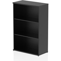 Impulse 1200mm Bookcase Black I005080