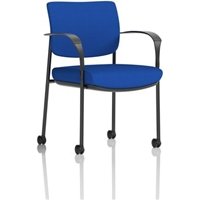 Brunswick Deluxe Black Frame Bespoke Colour Back And Seat Stevia Blue