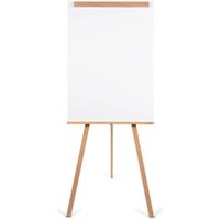 Bi-Office Archyi Angolo Tripod Magnetic Easel 760x1850mm White - EA560