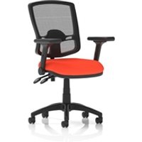 Eclipse Plus II Lever Task Operator Chair Deluxe Mesh Back With Height