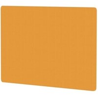 Air Screen for Back-to-Back Desk 1200 x 800mm Bespoke Senna Yellow