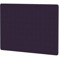 Air Screen for Back-to-Back Desk 1200 x 800mm Bespoke Tansy Purple