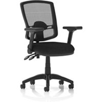 Eclipse Plus II Lever Task Operator Chair Deluxe Mesh Back With Height