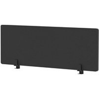 Air Desktop Screen 1200 x 400mm Black Fabric HA03060