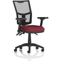 Eclipse Plus III Operator Chair Mesh Back Seat Chilli Adjustable Arms