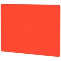 Air Screen for Back-to-Back Desk 1200 x 800mm Bespoke Tabasco Orange