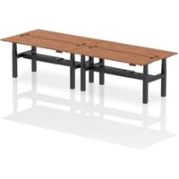 Air Back-to-Back 1800 x 600mm Height Adjustable 4 Person Office Bench