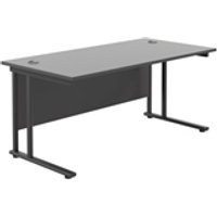 1800x800 Twin Upright Rectangular Desk