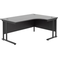 1600X1200 Twin Upright Right Hand Radial Desk