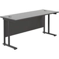 1600x600 Twin Upright Rectangular Desk