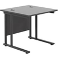 800x800 Twin Upright Rectangular Desk