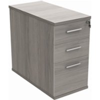 Desk High Storage Unit 800 Deep Alaskan Oak