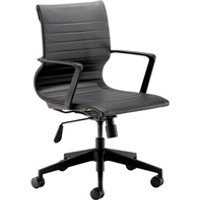Sosa Executive Home Office Chair in Black Finish, Black