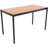 Titan Table : 1200 X 600 X 640 : Beech/Black