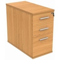 Desk High Office Storage Unit 800 Deep Norwegian Beech