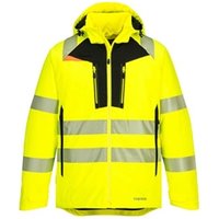 Portwest DX4 Hi Vis Winter Jacket XL YellowBlk POW35835