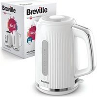 Breville Bold Electric 3kW Kettle 1.7L capacity Fast Boil White Gloss