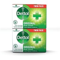 Dettol Original Antibacterial Bar Soap Twin Pack 2x100g (Pack of 6)