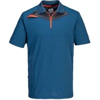 Portwest DX4 Polo Shirt SS L Metro Bl POW35900