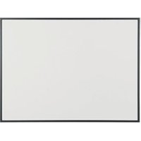 Bi-Office Basic Whiteboard Drywipe Surface Black Frame 120x90cm