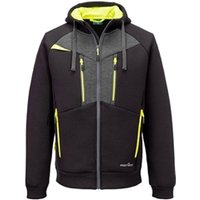 Portwest DX4 Zipped Hoodie L Blk POW41019