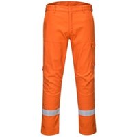Portwest Bizflame Industry Trousers 41 Orange Short POW32055