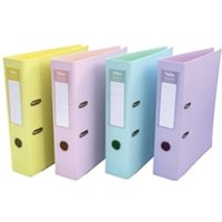 Pukka Pad Premium Lever Arch File Assorted Pastel (Pack of 4) Pukka Pad Premium Lever Arch File Assorted Pastel (Pack of 4)