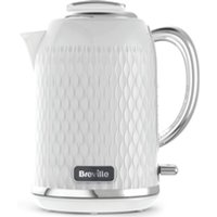 Breville Curve Electric 3kW Kettle 1.7L capacity Fast Boil White &