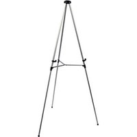 Bi-Office Lightweight Display Easel Silver 86x165cm FLX03202 BQ99000